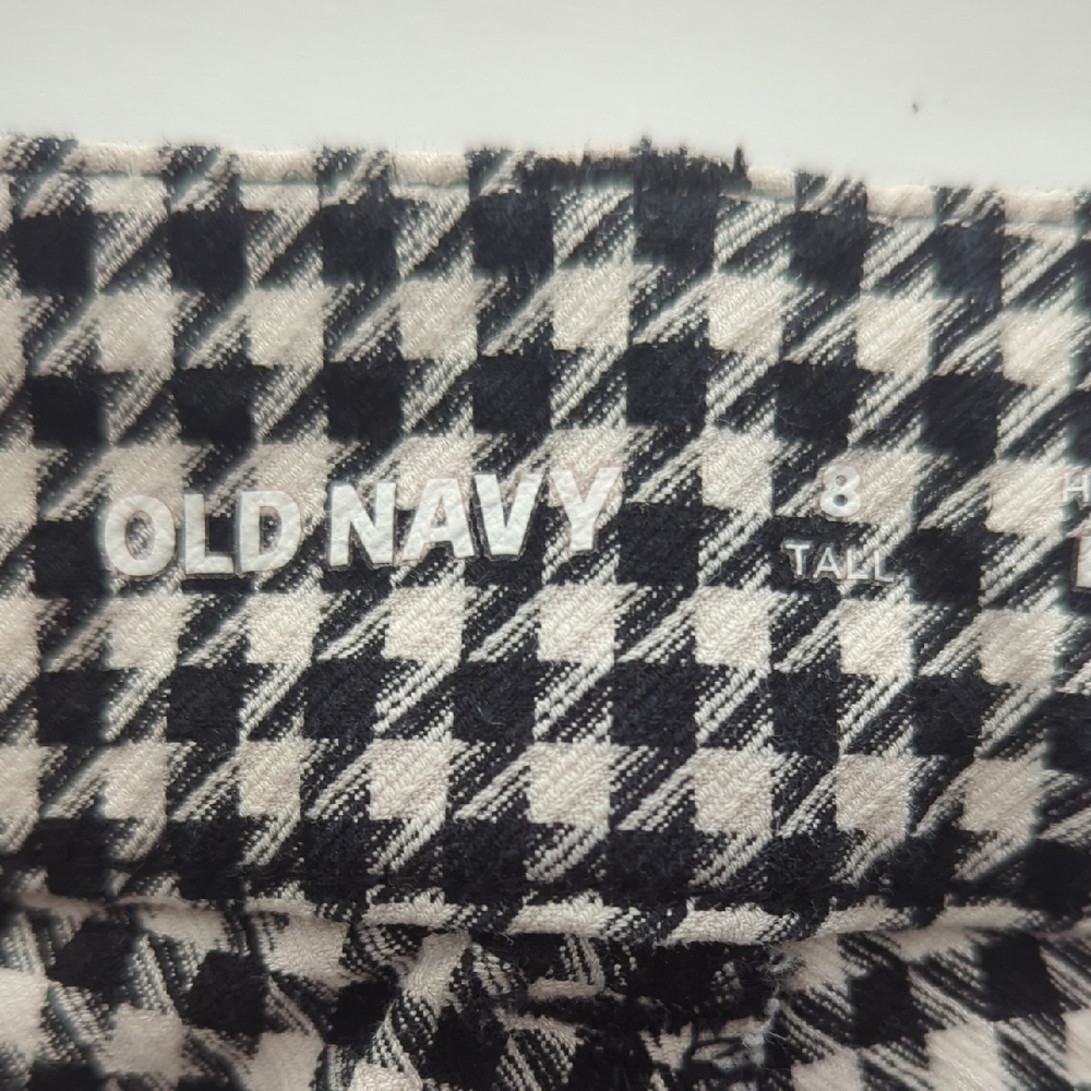 Old Navy High-Rise Pixie Houndstooth Ankle Pants … - image 4